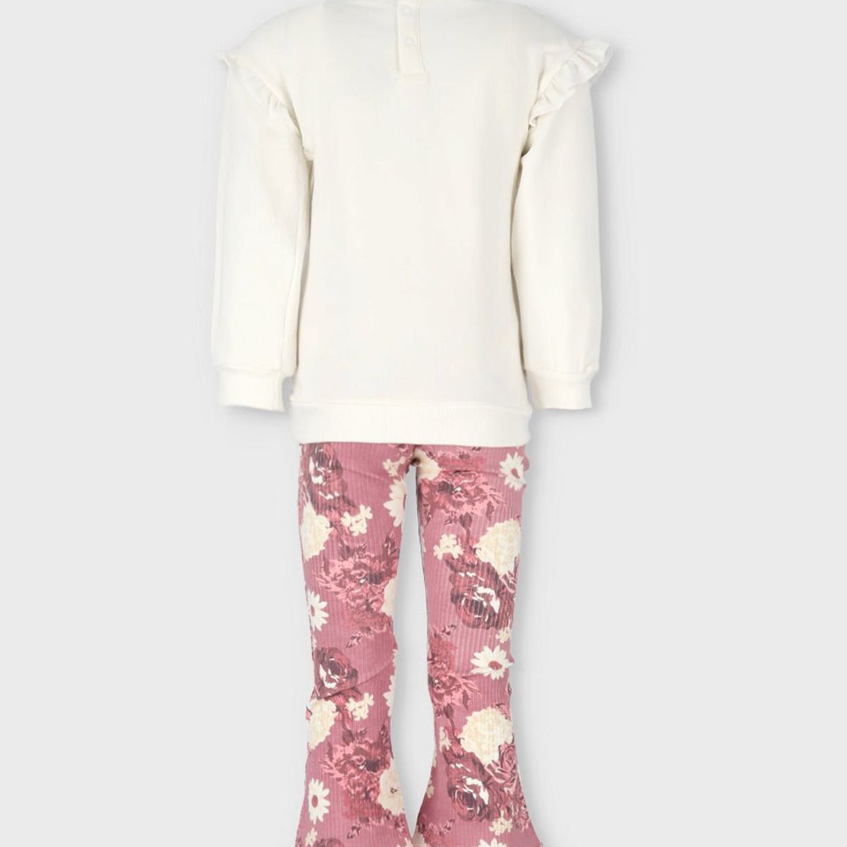 LIMONADA - Conjunto niña flare blanco Limonada