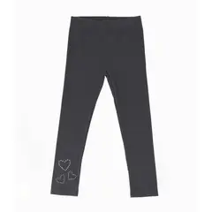 LIMONADA - Calza niña con glitter gris