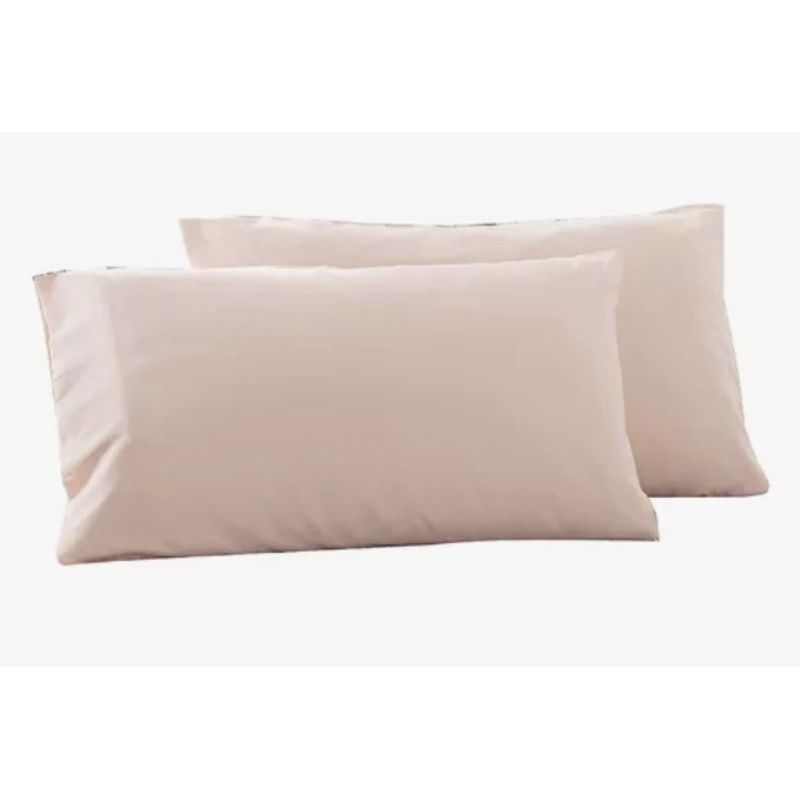 GENERICO - 2 Fundas De Almohada 2800 Hilos Egipician Amarillo