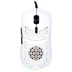ONIKUMA - Mouse Gamer Cw911 Óptico Rgb Ventilación Blanco