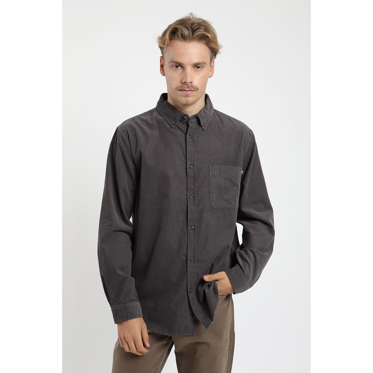 FROENS - Camisa  Manga Larga Corduroy Froens Hombre