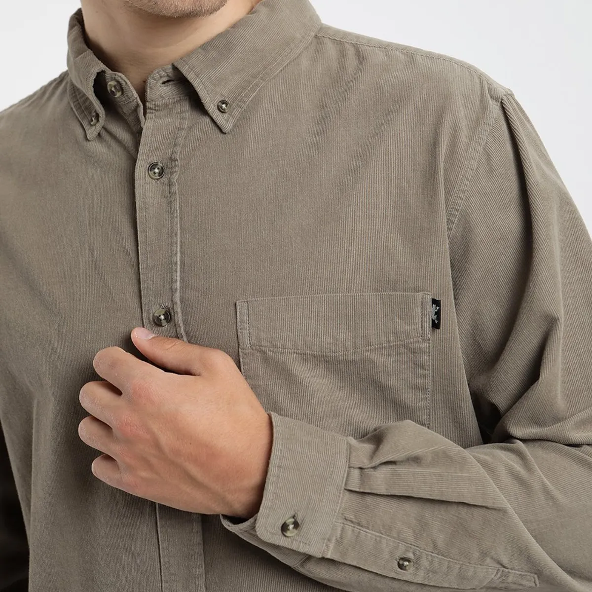 FROENS - Camisa  Manga Larga Corduroy Froens Hombre