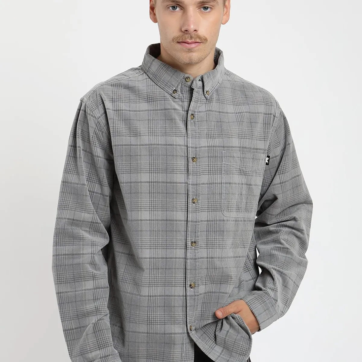 FROENS - Camisa  Manga Larga Corduroy Yarn Froens Hombre