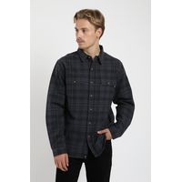 Camisa Manga Larga Franela Yarn Hombre