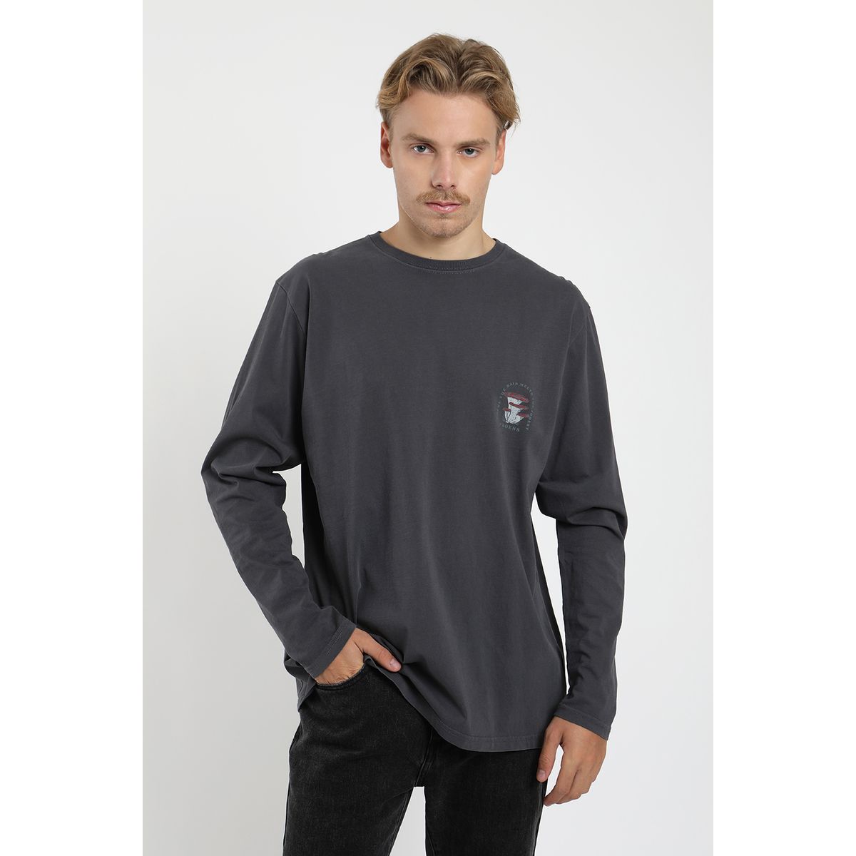 FROENS - Polera manga  larga Hombre Fungi Froens