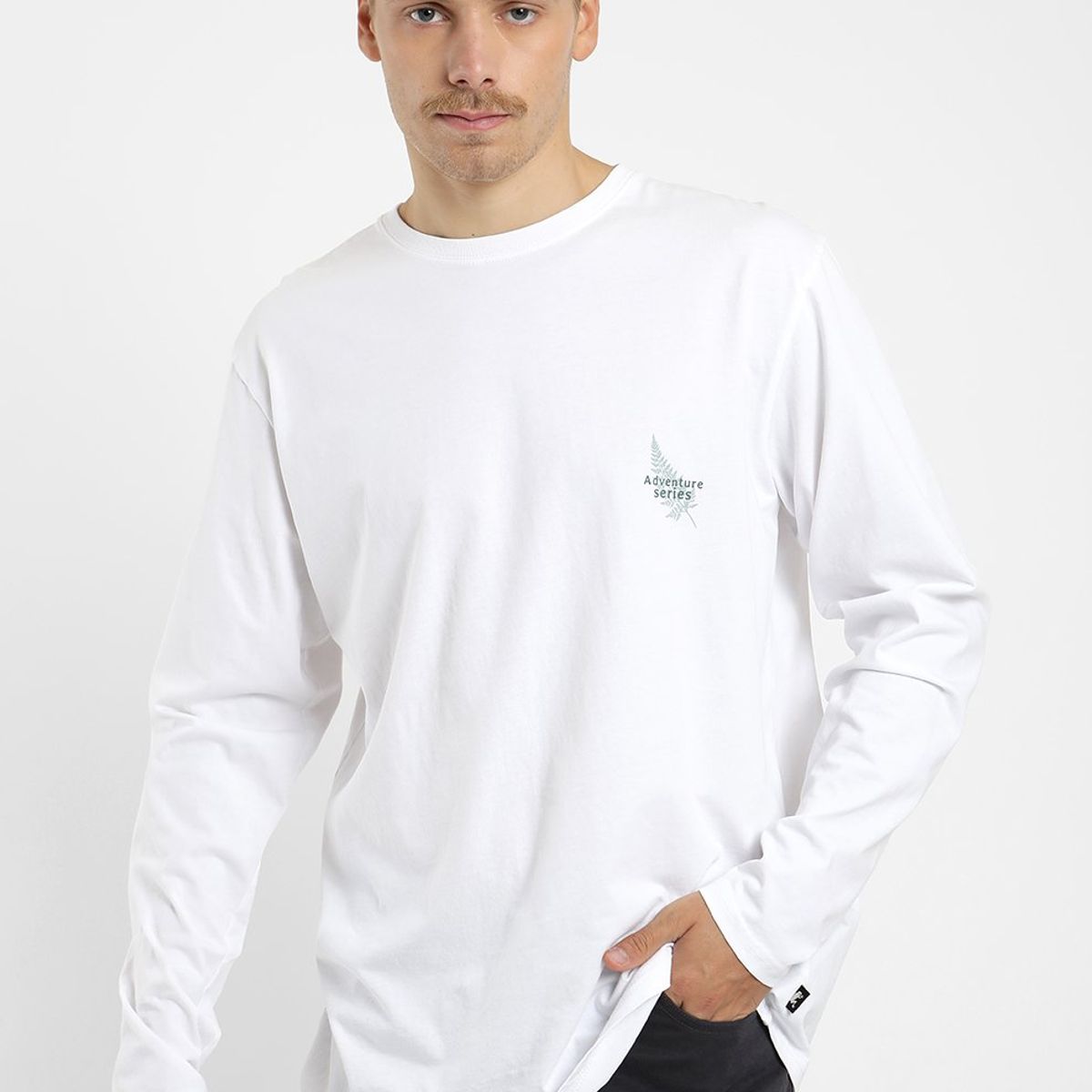 FROENS - Polera manga  larga Hombre Hoja Froens