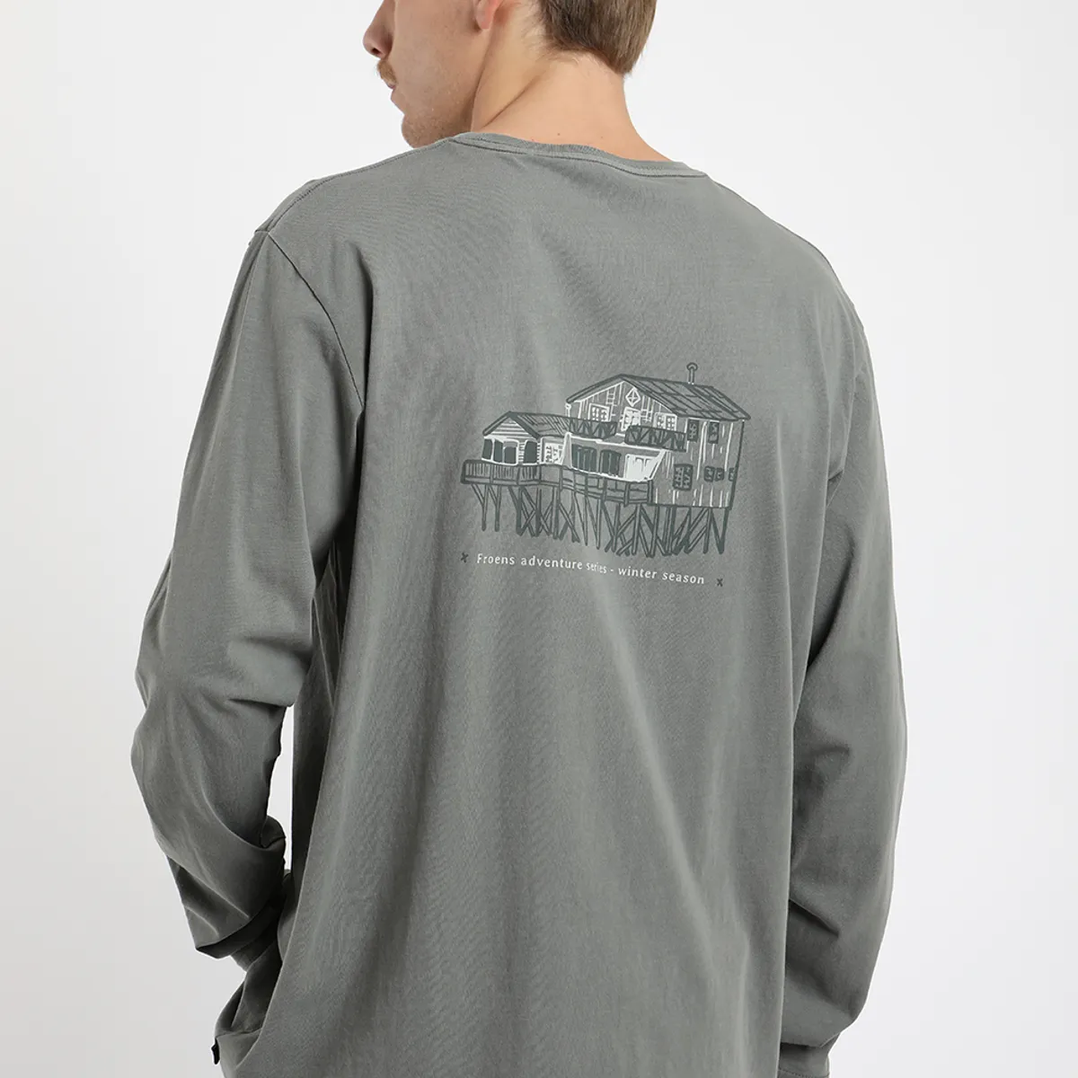 FROENS - Polera manga  larga Hombre Palafito Froens