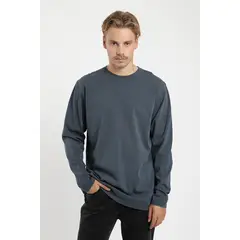 FROENS - Polera Manga Larga Heavy Weight Plain Hombre