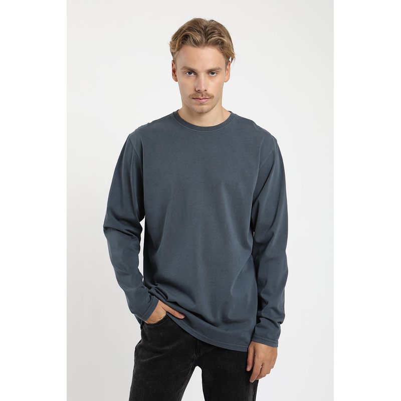 FROENS - Polera Manga Larga Heavy Weight  Plain Hombre Froens