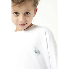 FROENS - Polera Manga Larga Kids Hoja