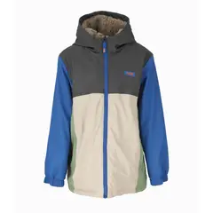 4KIDS - Chaqueta niño impermeable gris 4 Kids