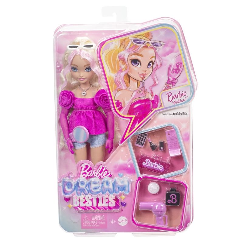 MATTEL - Barbie Dream Besties Muñeca Barbie Malibú Mattel
