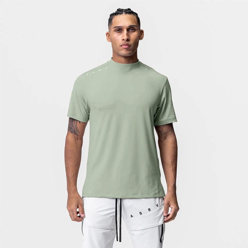 TIOZONEY - Polera Deportiva Manga Corta Hombre