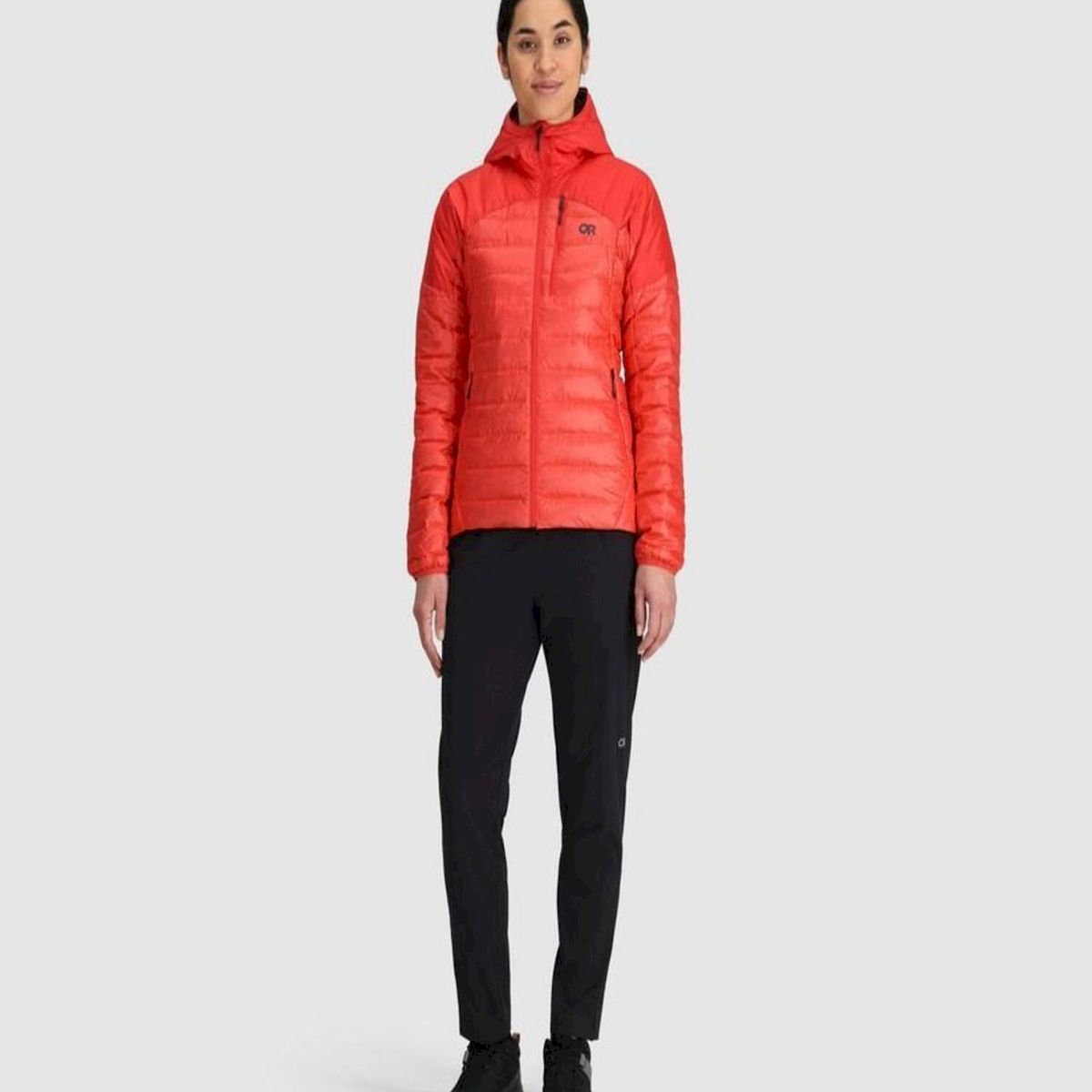 OUTDOOR RESEARCH - Chaqueta Mujer Helium Down Rojo Outdoor Research