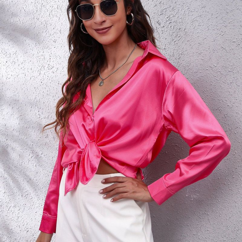TIOZONEY - Camisa Manga Larga Mujer_.