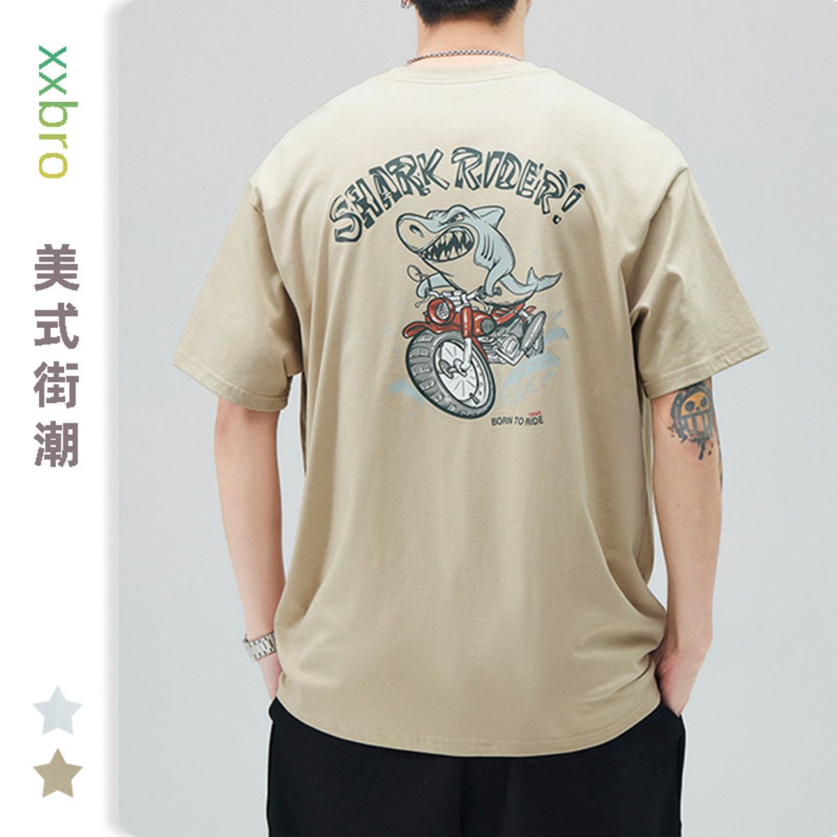 TIOZONEY - Polera Algodón Premium Hombre