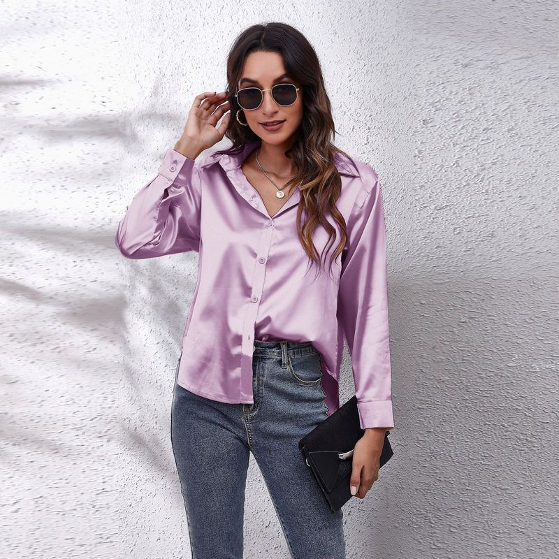 TIOZONEY - Camisa Manga Larga Mujer