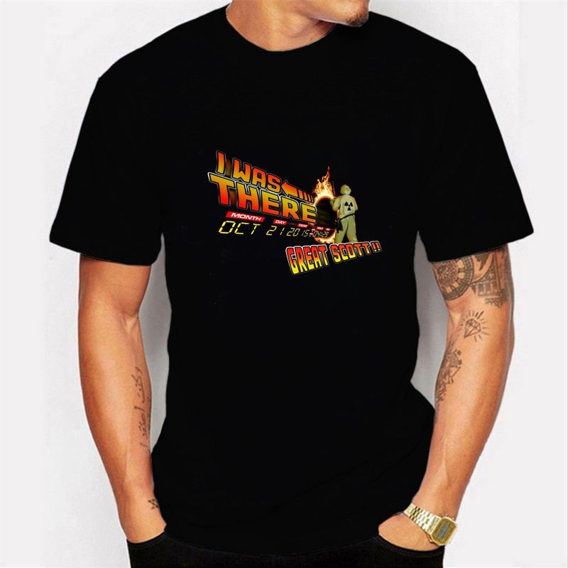 TIOZONEY - Polera estampada Volver al Futuro