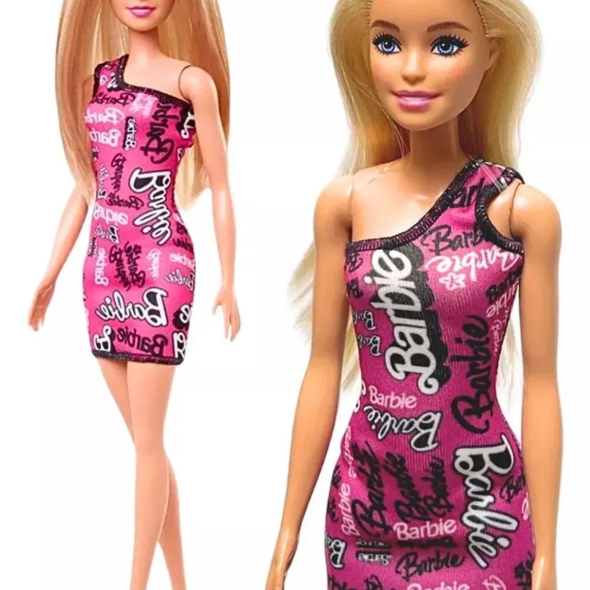 MATTEL - Barbie Fashion & Beauty Muñeca Barbie Vestido De La Marca