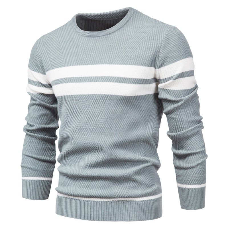 TIOZONEY - Polera Manga Larga Algodón Hombre