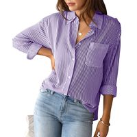 Camisa Manga Larga Algodón Mujer