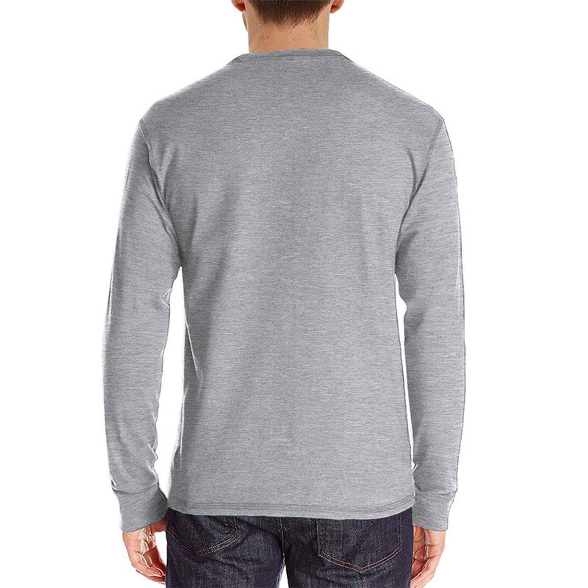 TIOZONEY - Polera Manga Larga Hombre