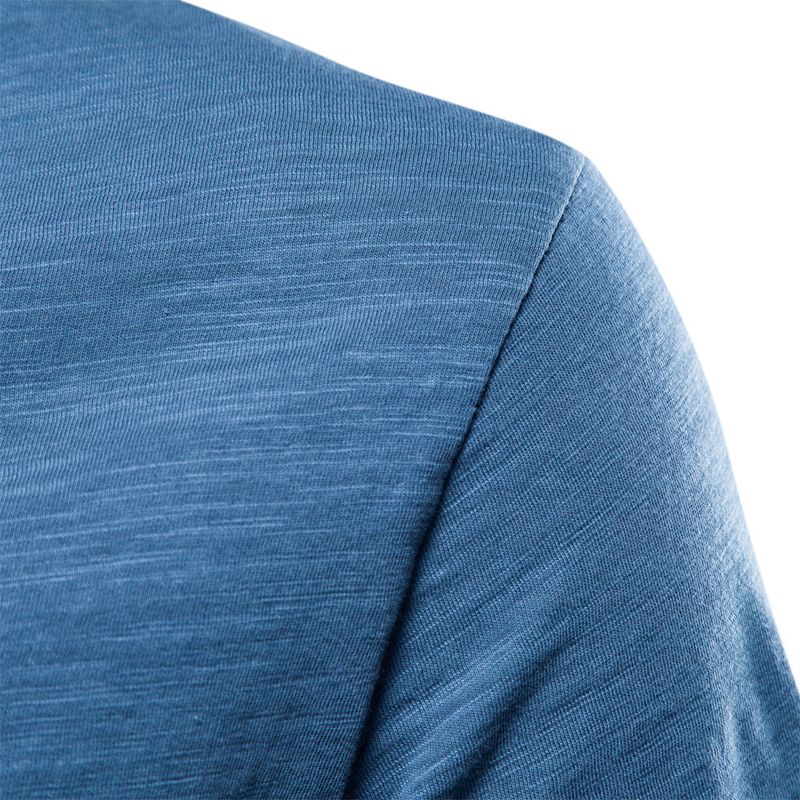 TIOZONEY - Polera Manga Corta Algodón Hombre