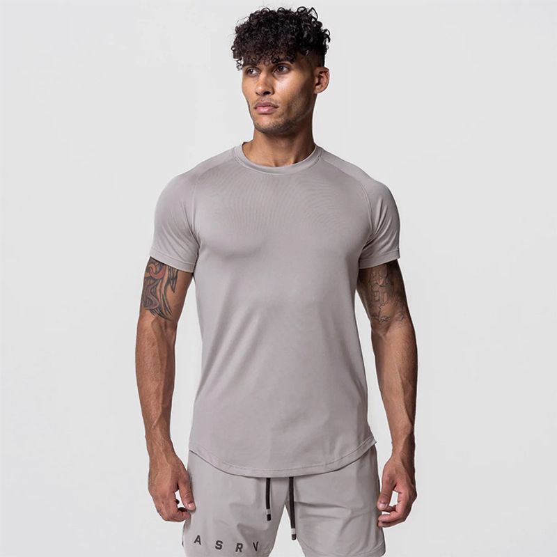 TIOZONEY - Polera Cuello Redondo Algodón Premium Hombre