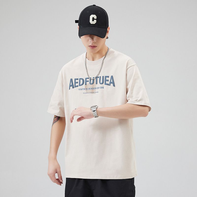 TIOZONEY - Polera Manga Corta Algodón Hombre