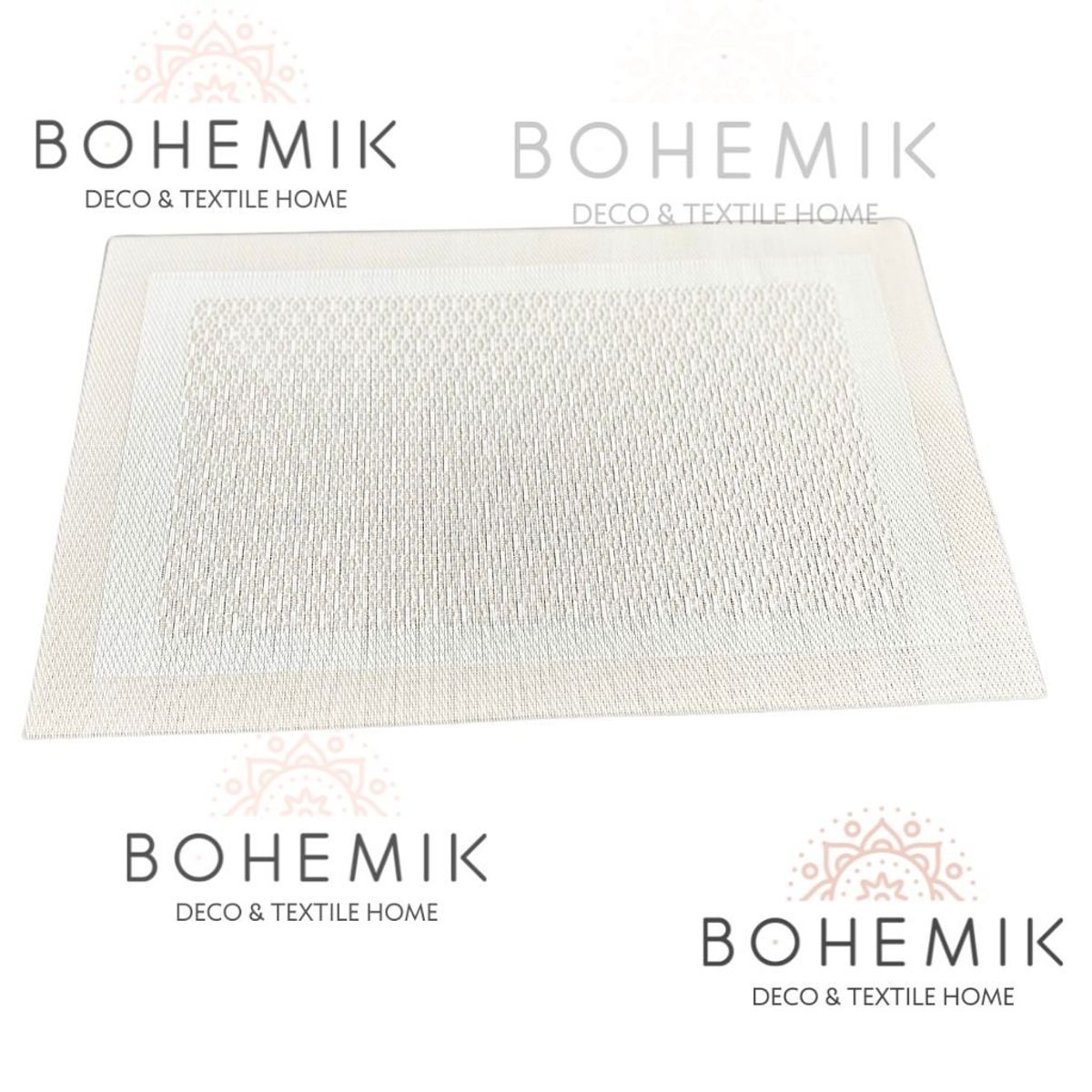 BOHEMIK - Set 4 Individuales Vari, Linea Bosark
