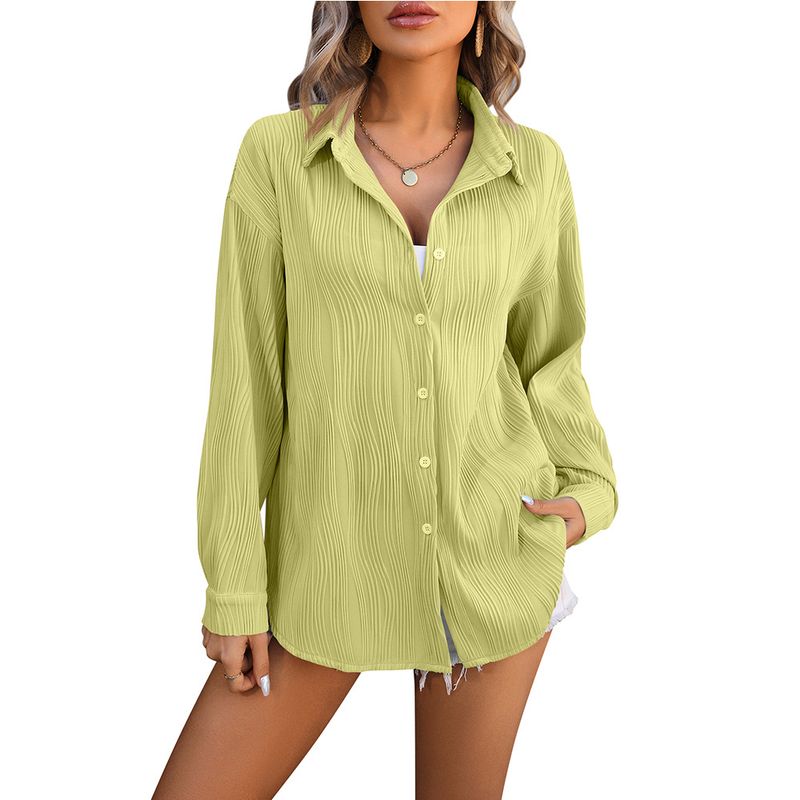 TIOZONEY - Camisa suelta para mujer