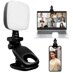 GENERICO - Luz Led Selfie recargable Adaptable iPhone Macbook Notebook