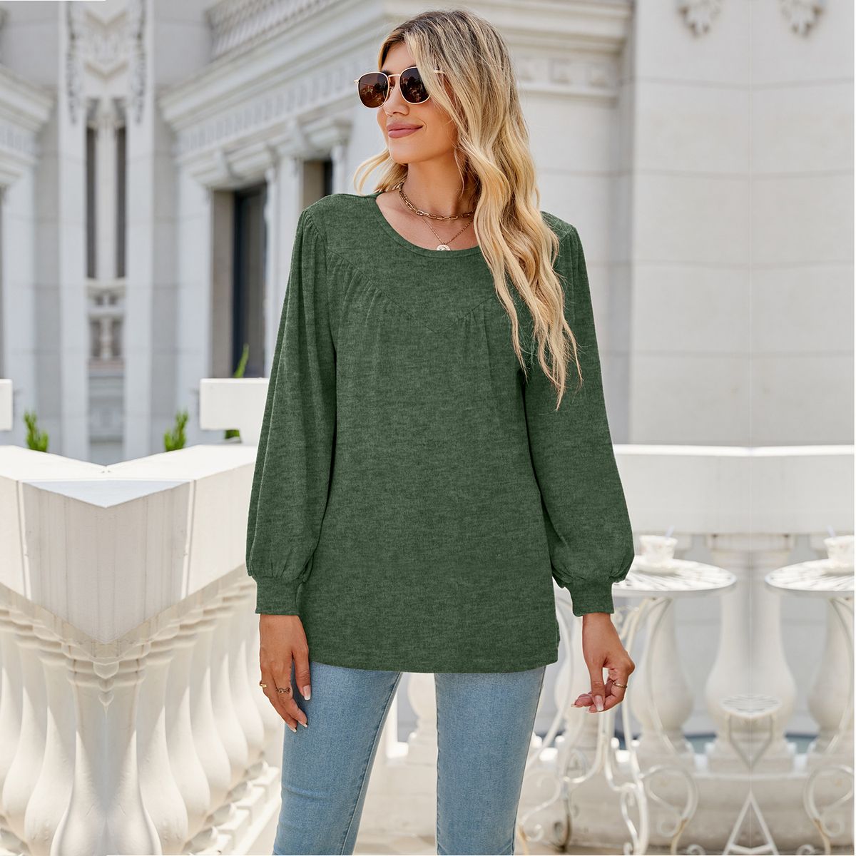 TIOZONEY - Polerón Mujer Verano Delgado