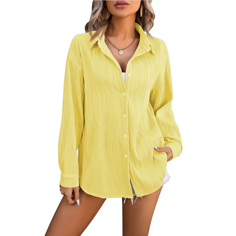TIOZONEY - Camisa suelta para mujer