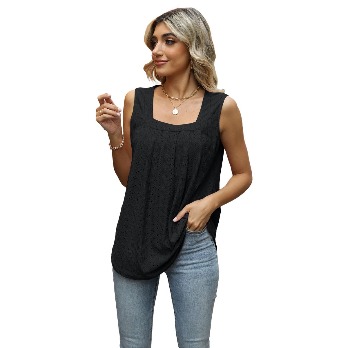TIOZONEY - Polera Básica Mujer