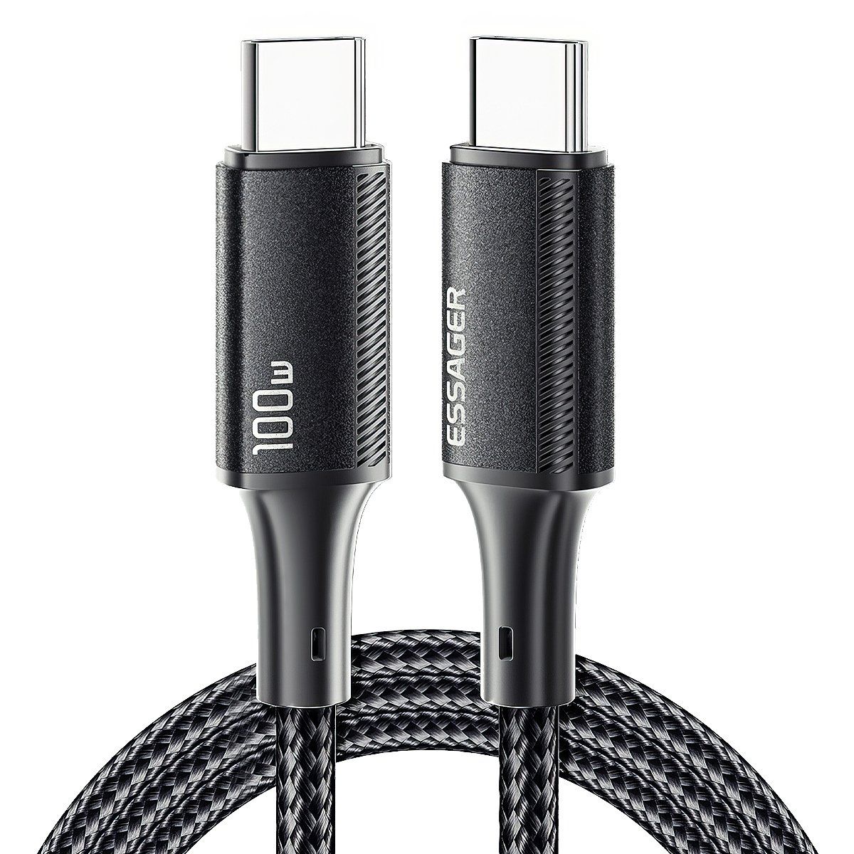 GENERICO - Cable Carga Rapida 100W USB-C a C para MacBook iPad y Phone