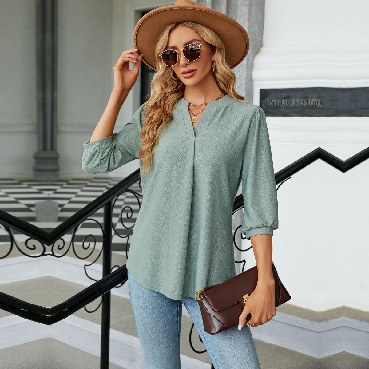 TIOZONEY - Blusa Mujer
