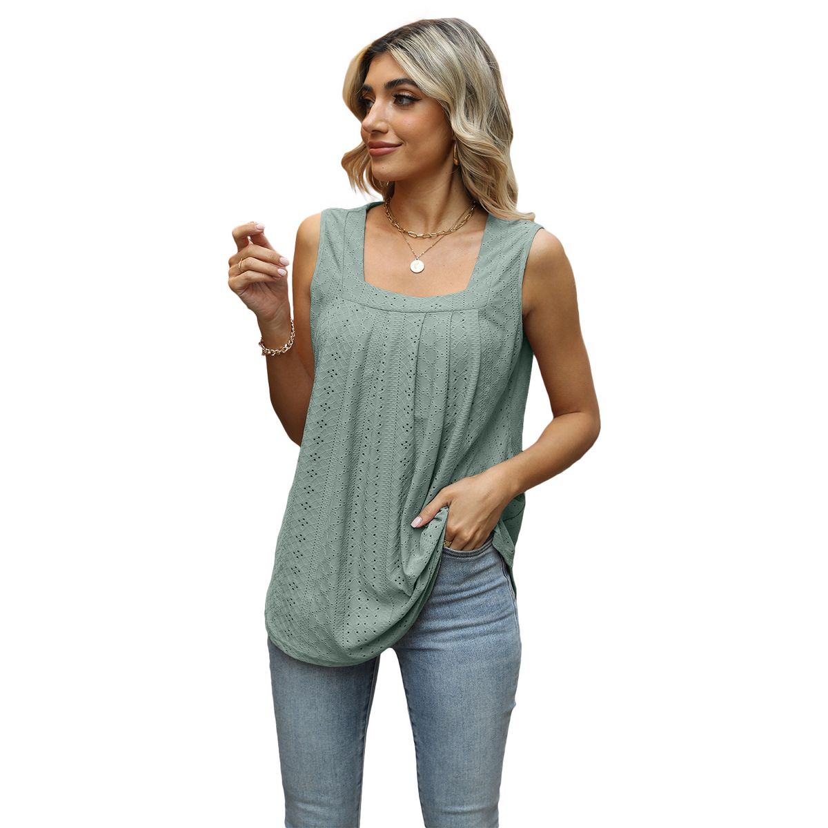 TIOZONEY - Polera Básica Mujer