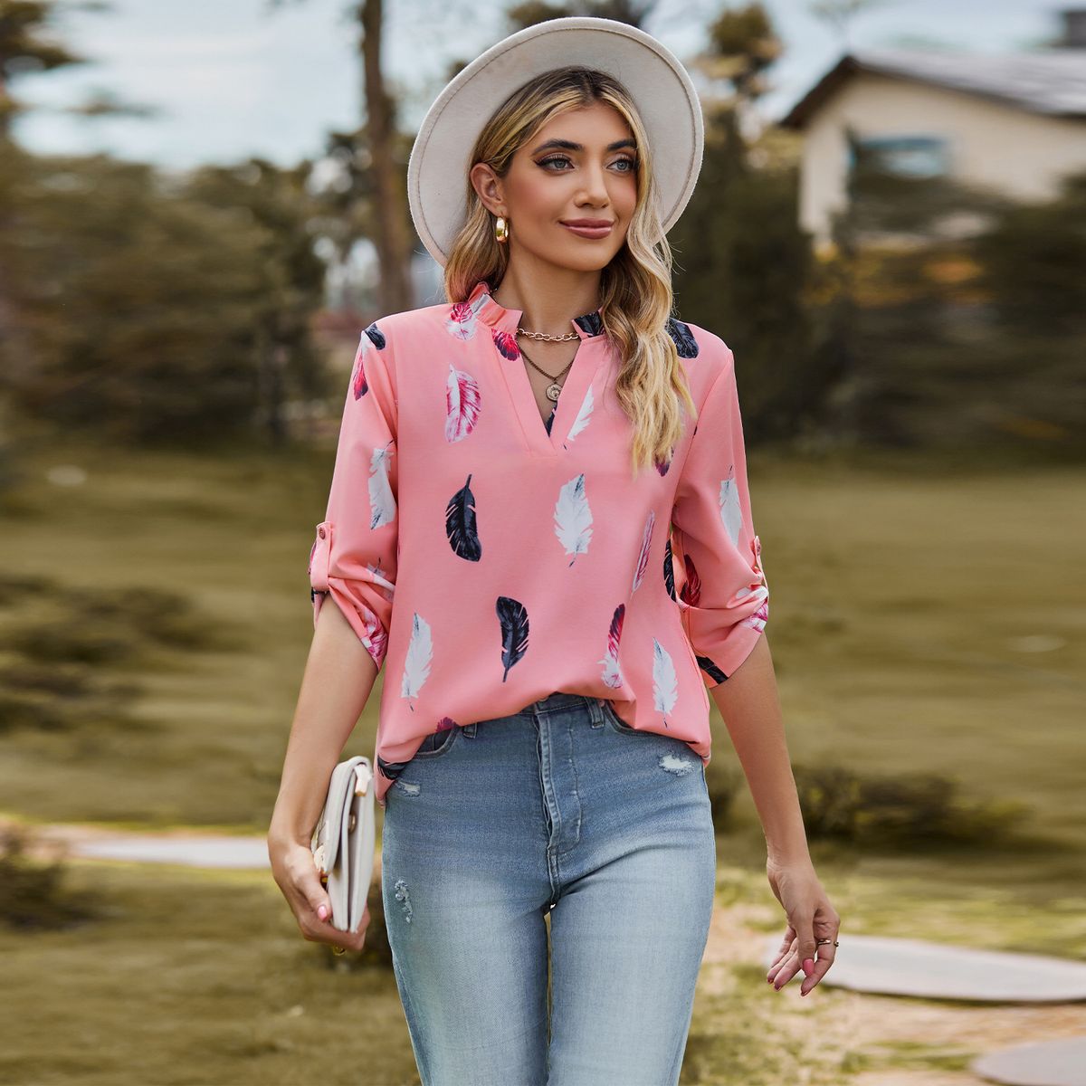 TIOZONEY - Blusa Mujer Verano