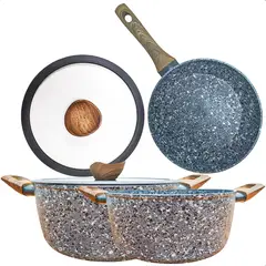GENERICO - Juego De Ollas Bateria De Ollas Juego De Bateria Cocina Keep