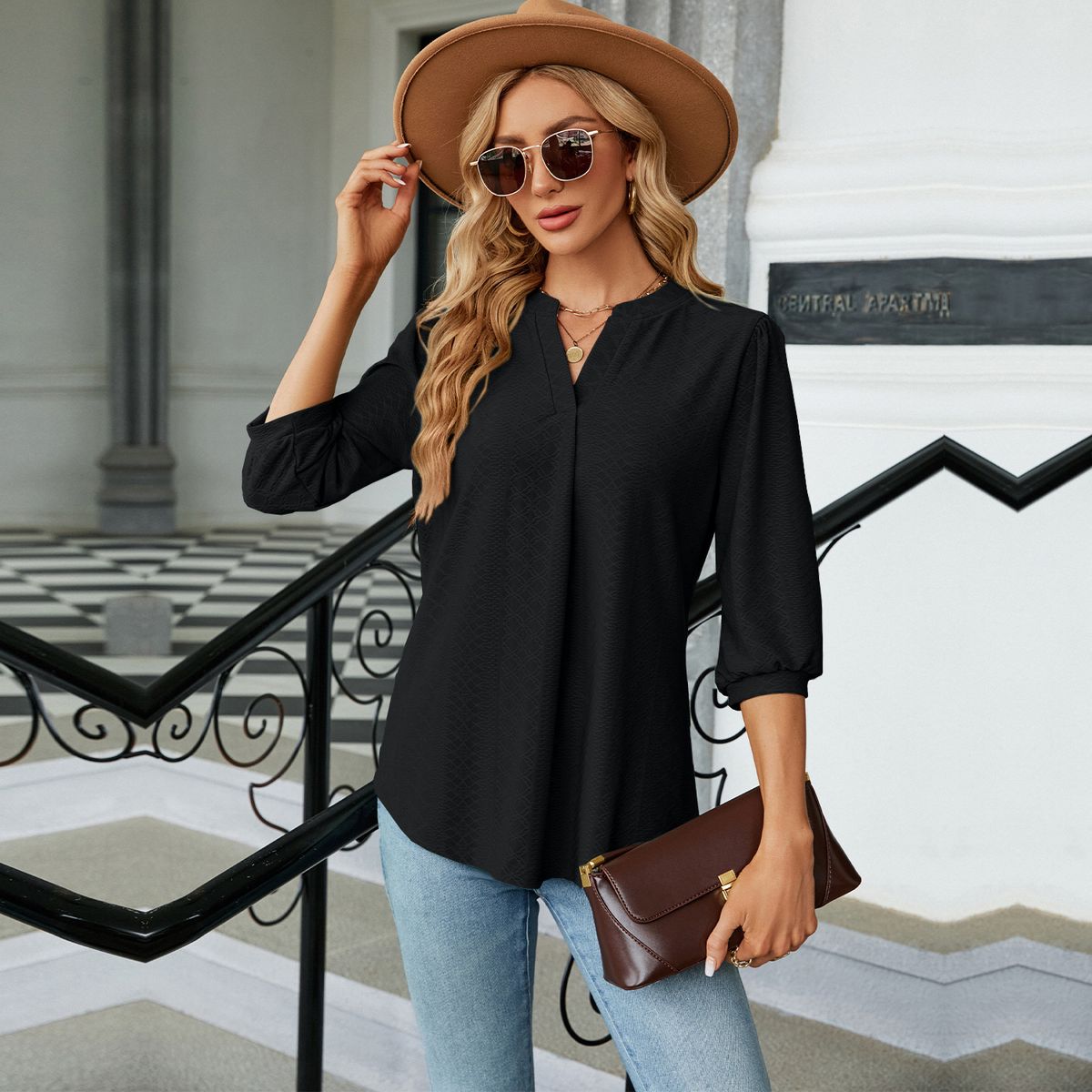 TIOZONEY - Blusa Mujer