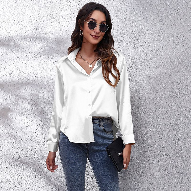 TIOZONEY - Camisa Manga Larga Mujer