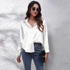 TIOZONEY - Camisa Manga Larga Mujer