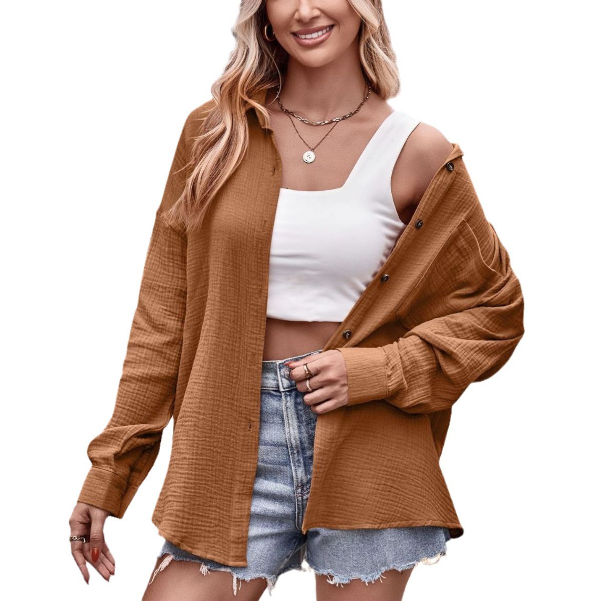 TIOZONEY - Blusa Mujer