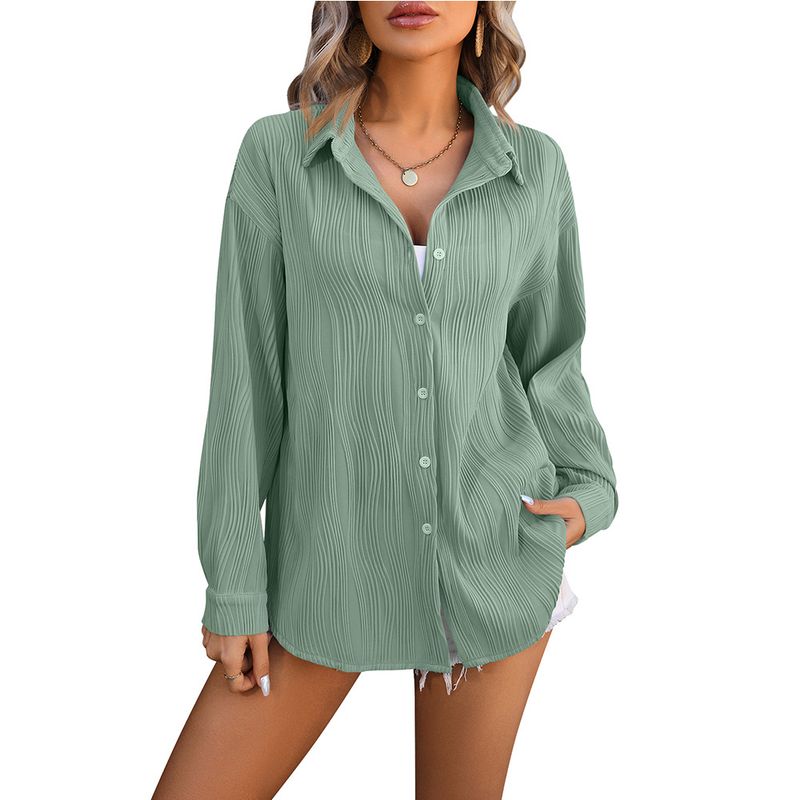 TIOZONEY - Camisa suelta para mujer