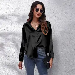 TIOZONEY - Camisa Manga Larga Mujer