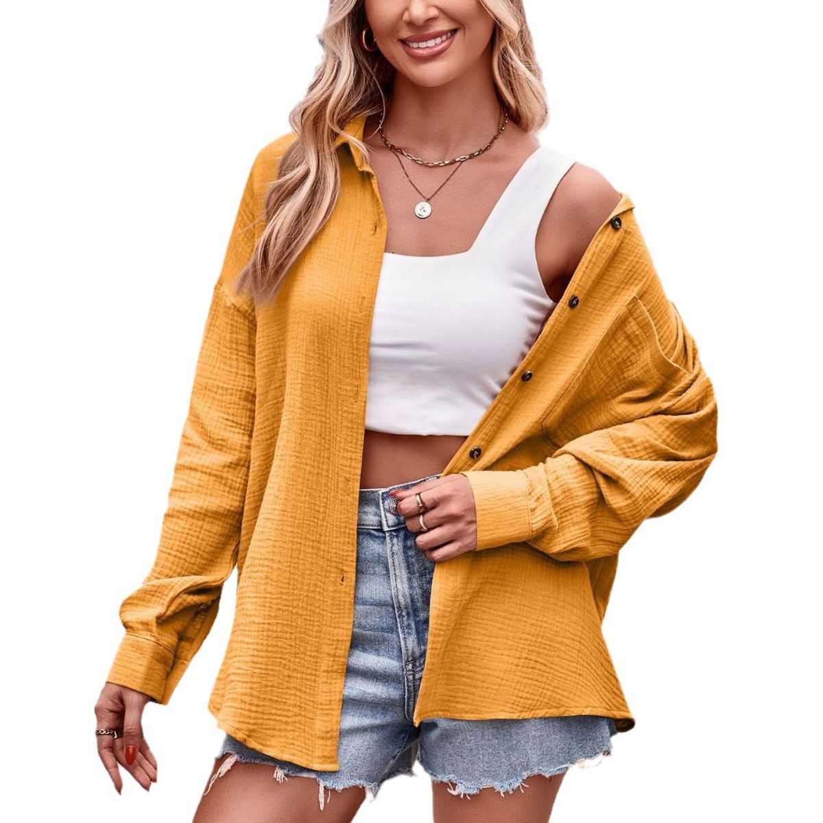 TIOZONEY - Blusa Mujer