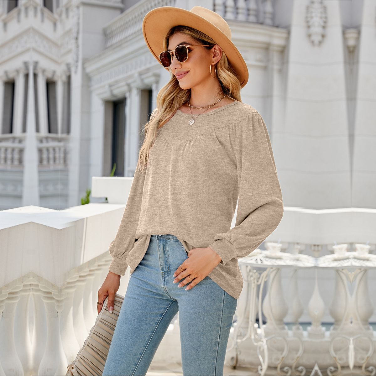 TIOZONEY - Polerón Mujer Verano Delgado