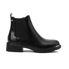 VIA UNO - Botin Mujer Negro 12531419