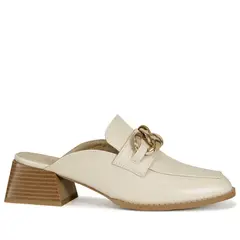 VIA UNO - Zapato Mujer Crema 12531501